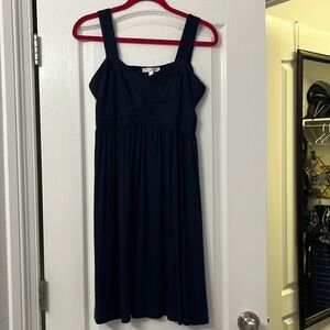 Spense petite navy blue sun dress